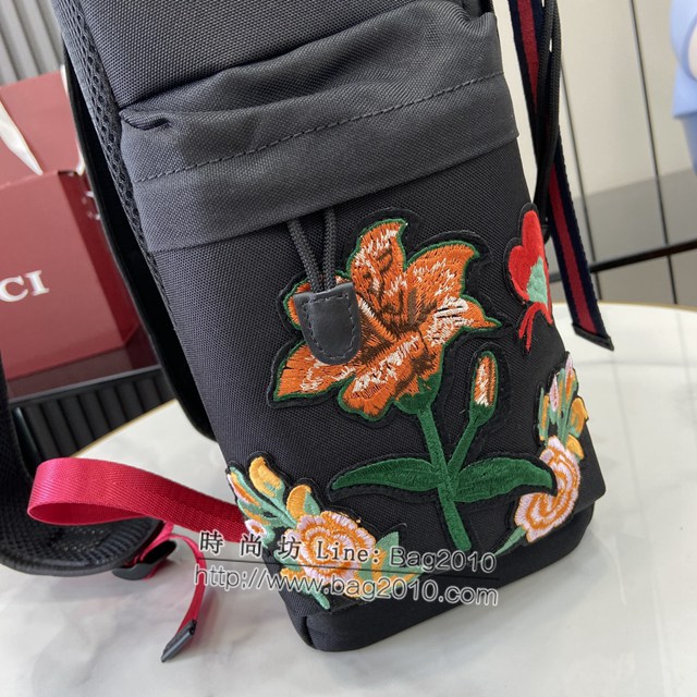 Gucci專櫃古馳最新款男士背包雙肩包 jh2399型號：429037